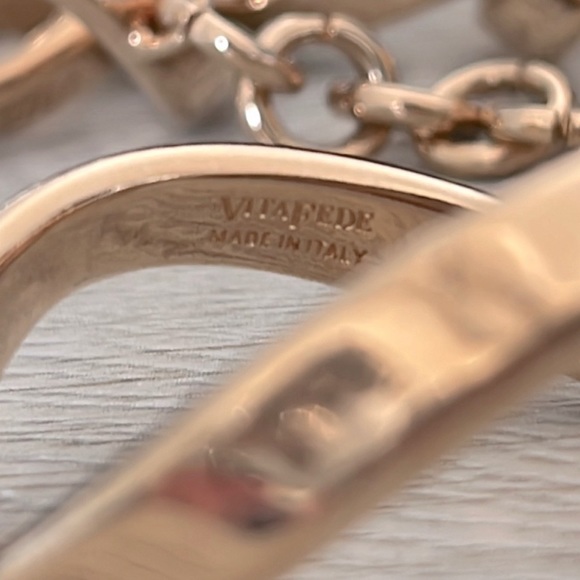 Vita Fede Cosimo Rose Gold Plated Choker Necklace - Picture 3 of 4